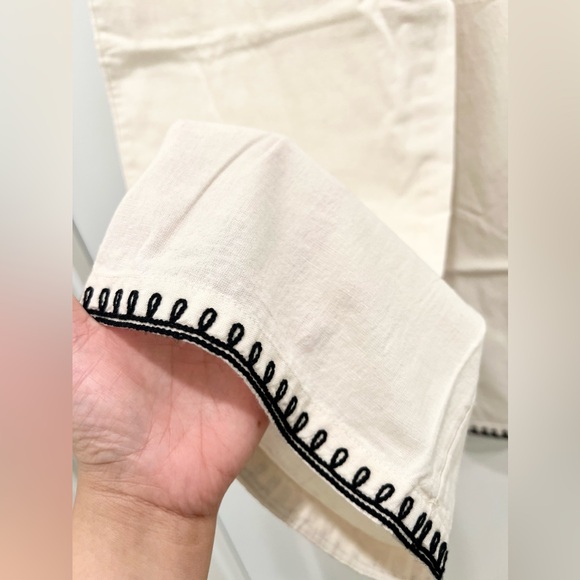 ANTHROPOLOGIE x CALLIGRAPHIE Cotton Pants - Picture 7 of 7